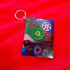 Music Player Keychain